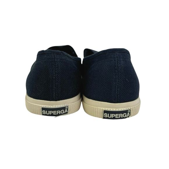 Superga Women's Navy Blue A Line Slide Slip On Casual Everyday Sneakers - Picture 4 of 11